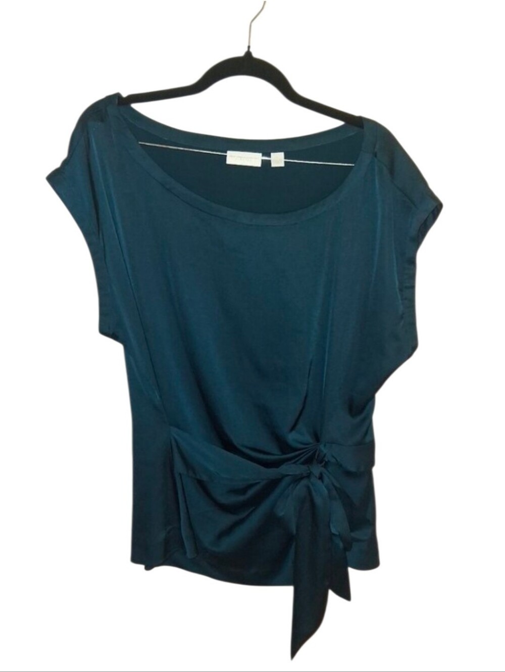 New York & Company Women's Business Casual Blouse | Size XL | Deep Blue